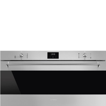 Smeg SFR9300X nerez pečící trouba 90 cm