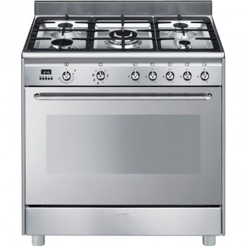 Smeg SCD90MFX9-1 Classic kombinovaný sporák 90 cm