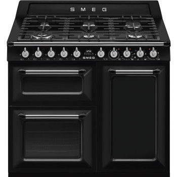 Smeg TR103BL Victoria kombinovaný sporák 100 cm černý